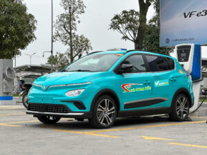 VFe34 taxi xanh đông bắc