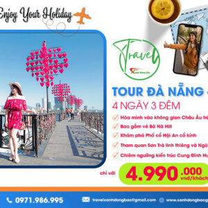 🌴 Tour Đà Nẵng – Bà Nà – Hội An – Huế (4N3Đ)
