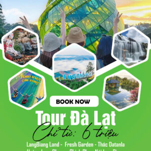 🌸 TOUR ĐÀ LẠT 4N3Đ – LÊN LÀ ĐẸP, CHECK-IN LÀ CHẤT!